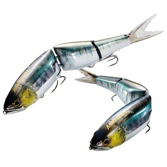 Shimano Bantam Armajoint Flash Boost 190mm Swimbait Lure-Lure - Swimbait-Shimano-005 Chartwhite-Fishing Station