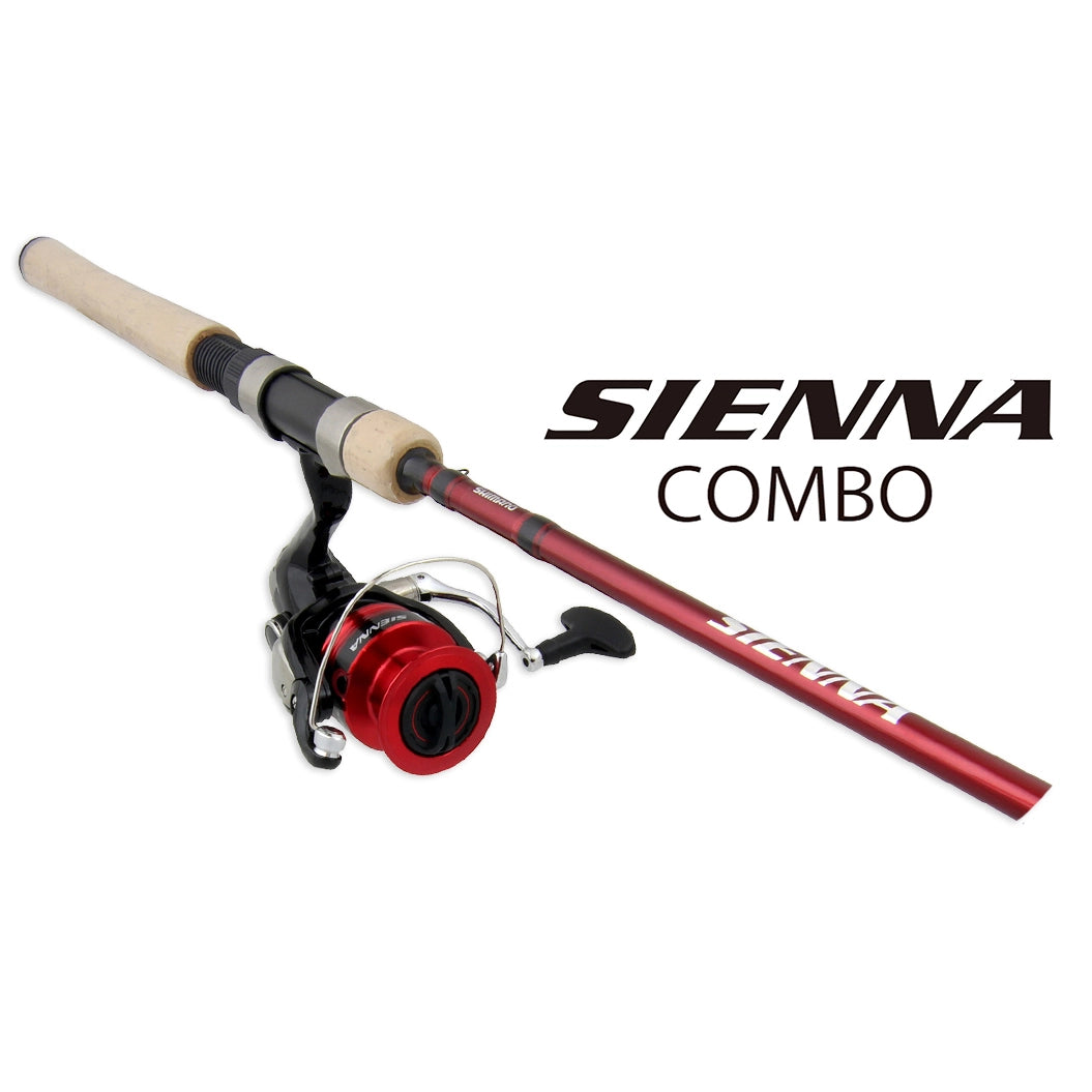 Shimano Sienna Glass Tip Spin Rod Combo – Fishing Station