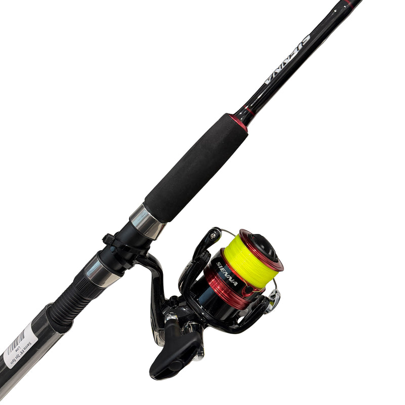 Load image into Gallery viewer, Shimano Sienna Glass Tip Spin Rod Combo
