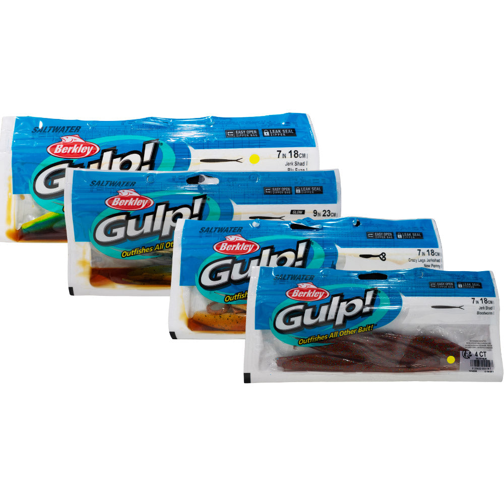 Fishing Station GULP Snapper Plastics Pack
