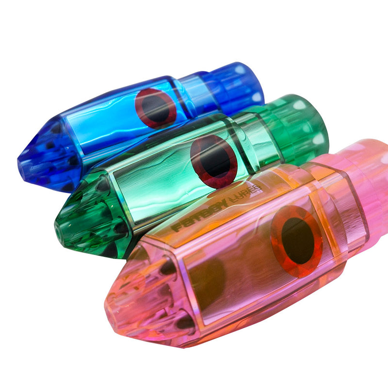 Load image into Gallery viewer, Fatboy Lures 10" Sniper Jet Head Skirted Trolling Lure