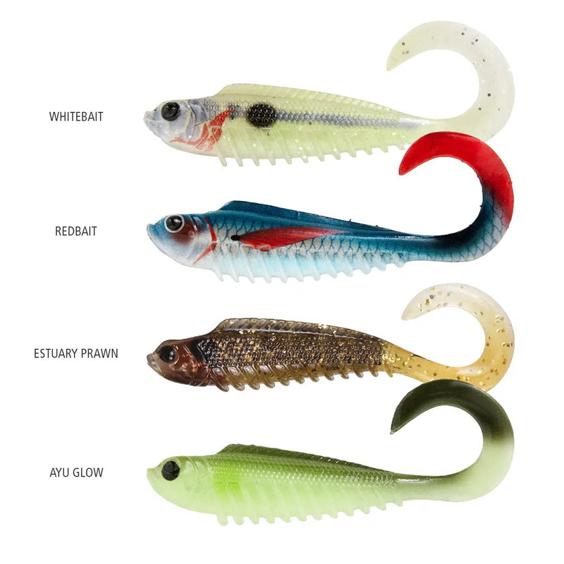 Load image into Gallery viewer, Squidgies Wriggler-Lure - Soft Plastic-Squidgies-160mm-Ayu Glow-Fishing Station