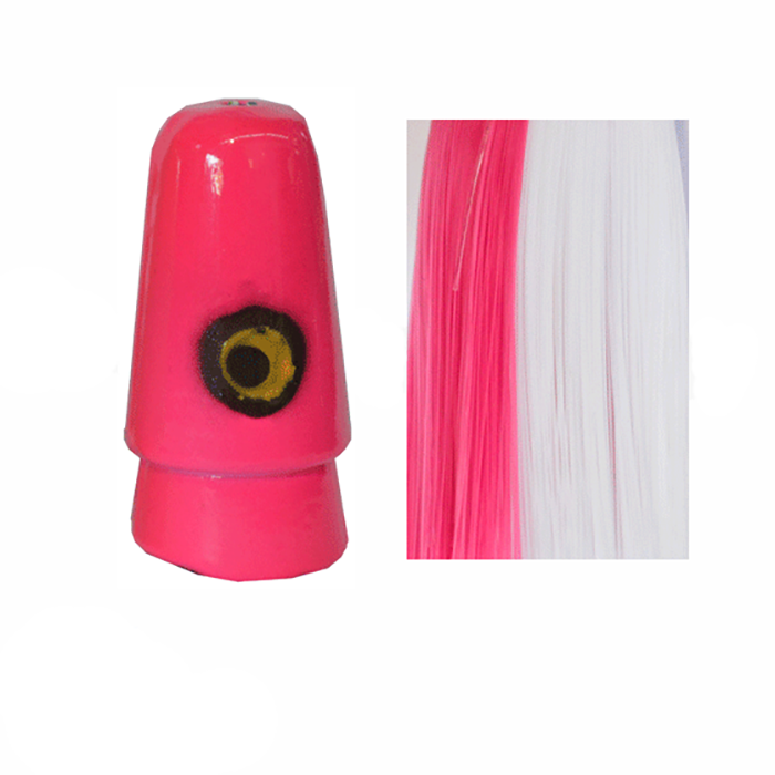 Load image into Gallery viewer, Star Lures Mackerel Star-Lure - Skirted Trolling-Star Lures-Pink & White-Fishing Station