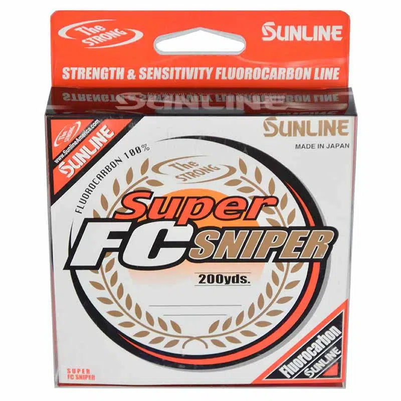 SUNLINE Fluorocarbon Line Shooter, Sniper, Invisible, 25.4 ft (75 m), 6 lbs,  Natural Clear, Moss Green, Gray, Green, Red Brown : : Sports &  Outdoors