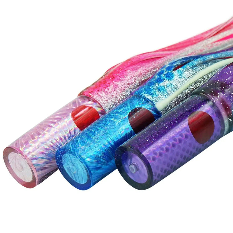 Load image into Gallery viewer, TANTRUM Lures Large AMN-Lure - Skirted Trolling-Tantrum-Ice Blue Head-Fishing Station