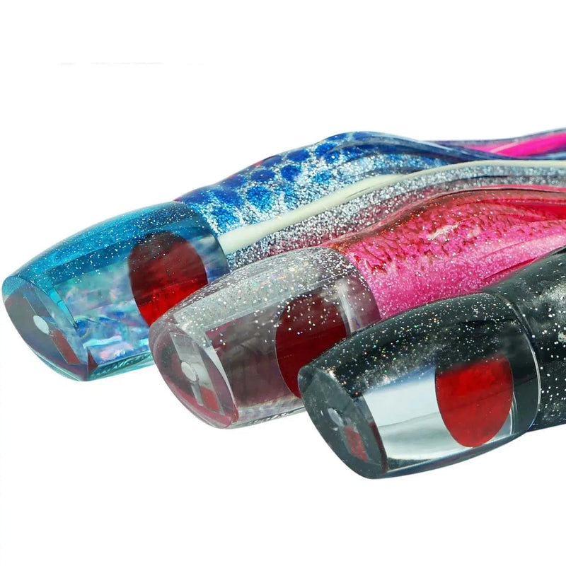 Load image into Gallery viewer, TANTRUM Lures Large Bandit-Lure - Skirted Trolling-Tantrum-Ice Blue Head-Fishing Station