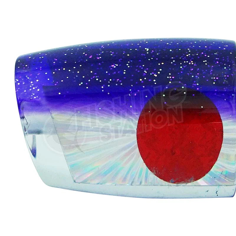 Load image into Gallery viewer, TANTRUM Lures Large Bandit-Lure - Skirted Trolling-Tantrum-Purple Head-Fishing Station