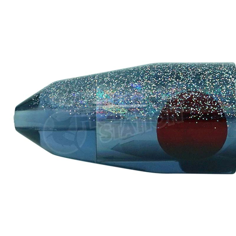 Load image into Gallery viewer, TANTRUM Lures Large Bullet-Lure - Skirted Trolling-Tantrum-Black Head-Fishing Station