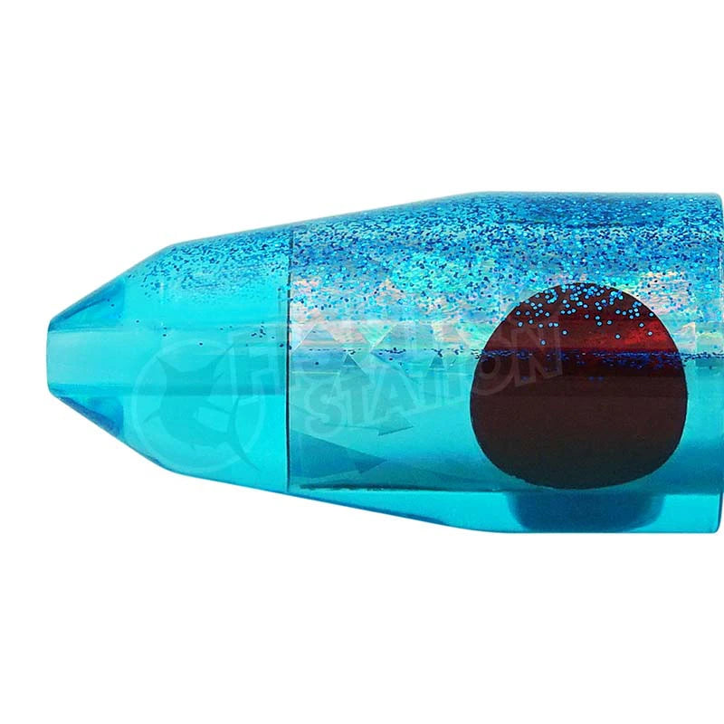 Load image into Gallery viewer, TANTRUM Lures Large Bullet-Lure - Skirted Trolling-Tantrum-Ice Blue Head-Fishing Station