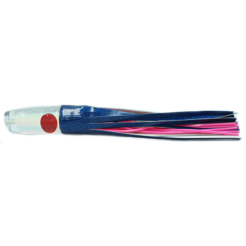 Load image into Gallery viewer, TANTRUM Lures Large Plunger Vinyl Skirted Trolling Lure-Lure - Skirted Trolling-Tantrum-Royal Blue/Pink Inner-Fishing Station