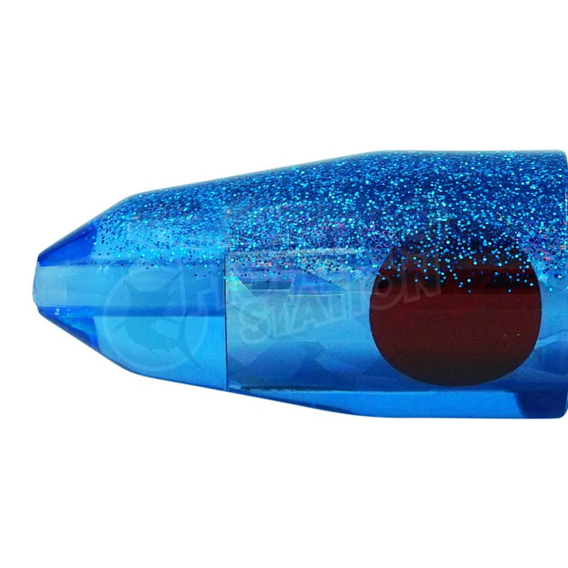 Load image into Gallery viewer, TANTRUM Lures Medium Bullet-Lure - Skirted Trolling-Tantrum-Royal Blue Head-Fishing Station