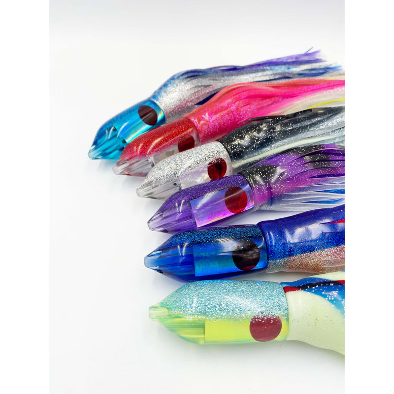 Load image into Gallery viewer, TANTRUM Lures Medium JetPack Bullet-Lure - Skirted Trolling-Tantrum-Purple-Fishing Station