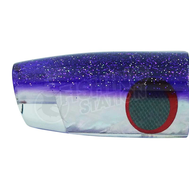 Load image into Gallery viewer, TANTRUM Lures Medium Plunger-Lure - Skirted Trolling-Tantrum-Purple Head-Fishing Station