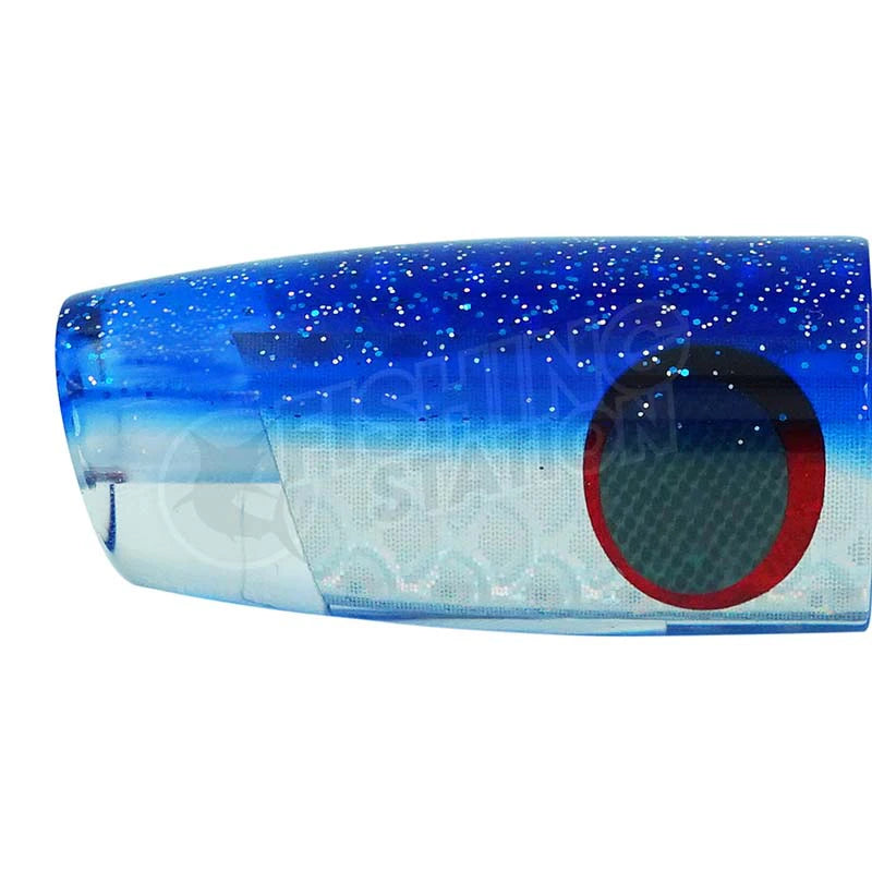 Load image into Gallery viewer, TANTRUM Lures Medium Plunger-Lure - Skirted Trolling-Tantrum-Royal Blue Head-Fishing Station