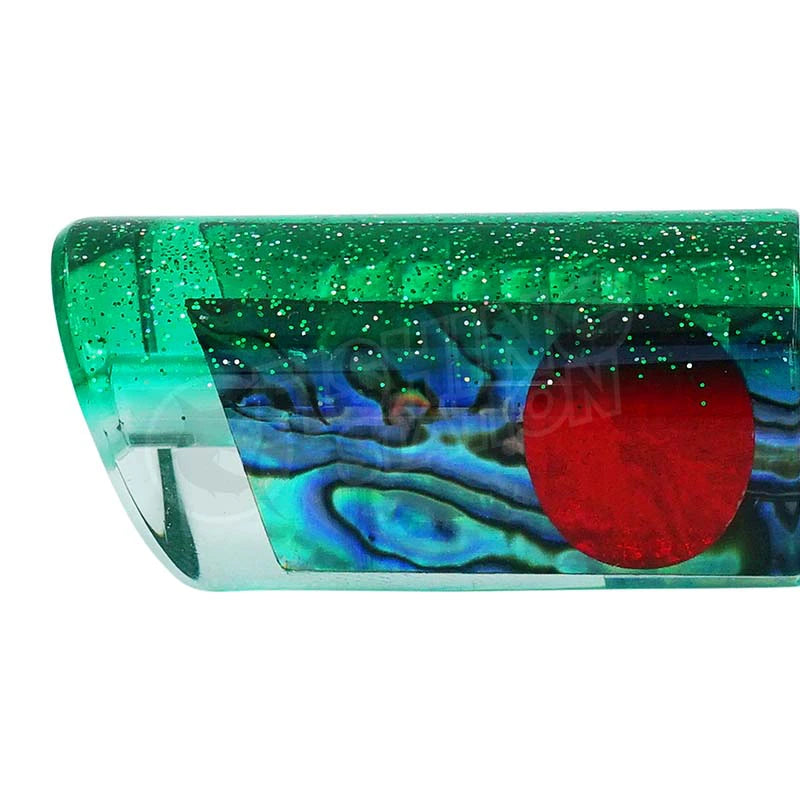 Load image into Gallery viewer, TANTRUM Lures Medium Tube-Lure - Skirted Trolling-Tantrum-Green Head-Fishing Station