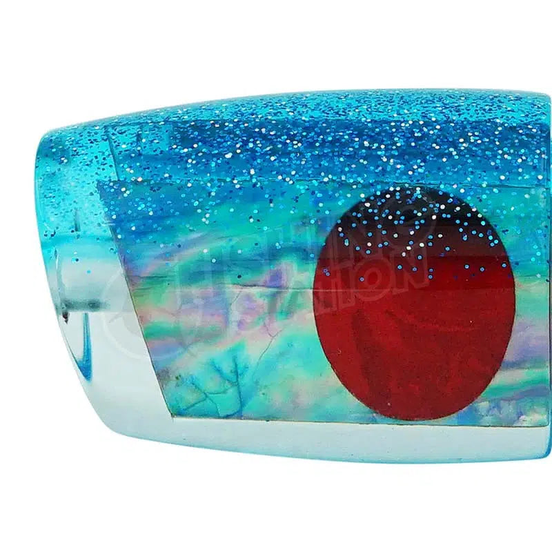 Load image into Gallery viewer, TANTRUM Lures Small Bandit-Lure - Skirted Trolling-Tantrum-Ice Blue Head-Fishing Station