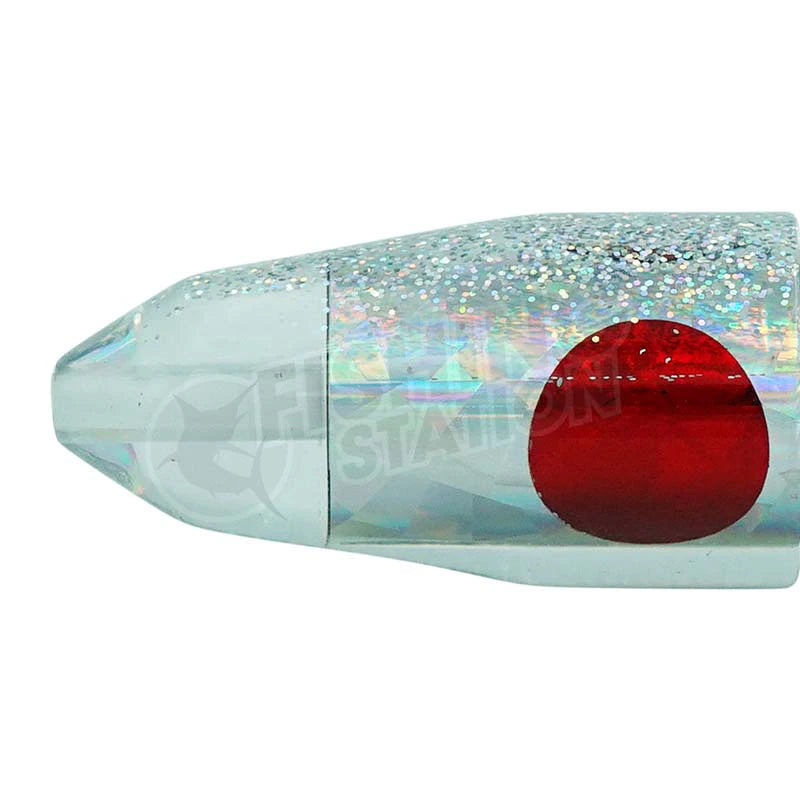 Load image into Gallery viewer, TANTRUM Lures Small Bullet-Lure - Skirted Trolling-Tantrum-Clear Head-Fishing Station