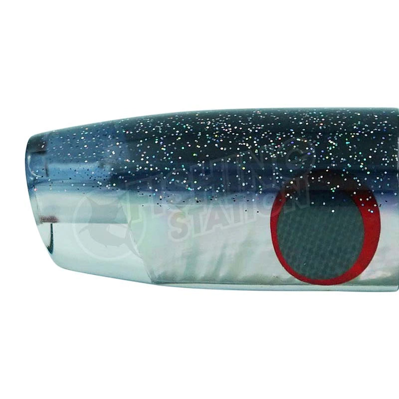 Load image into Gallery viewer, TANTRUM Lures Small Plunger-Lure - Skirted Trolling-Tantrum-Black Head-Fishing Station