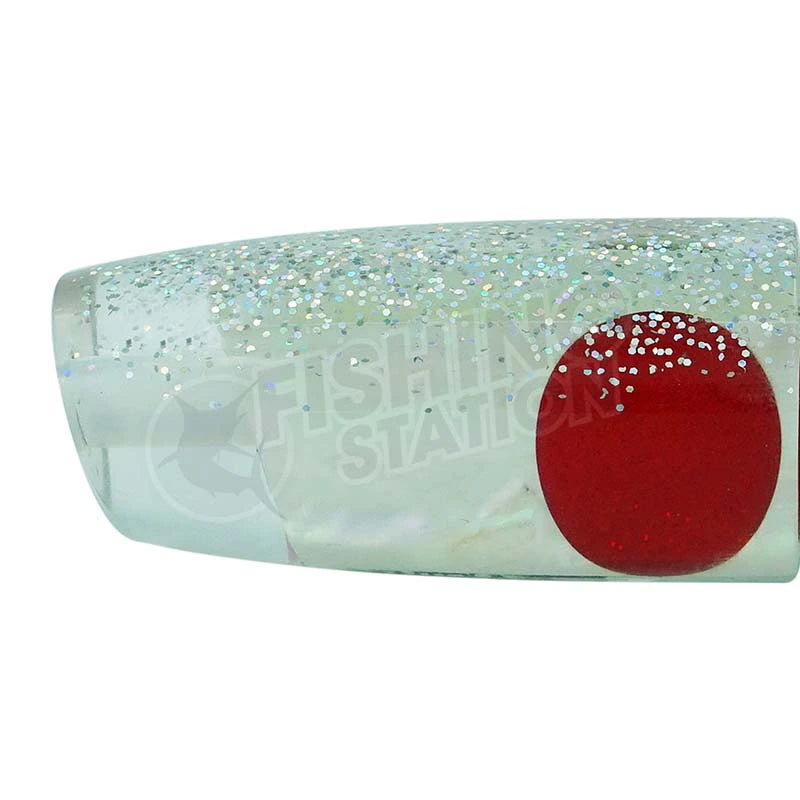 Load image into Gallery viewer, TANTRUM Lures Small Plunger-Lure - Skirted Trolling-Tantrum-Clear Head-Fishing Station