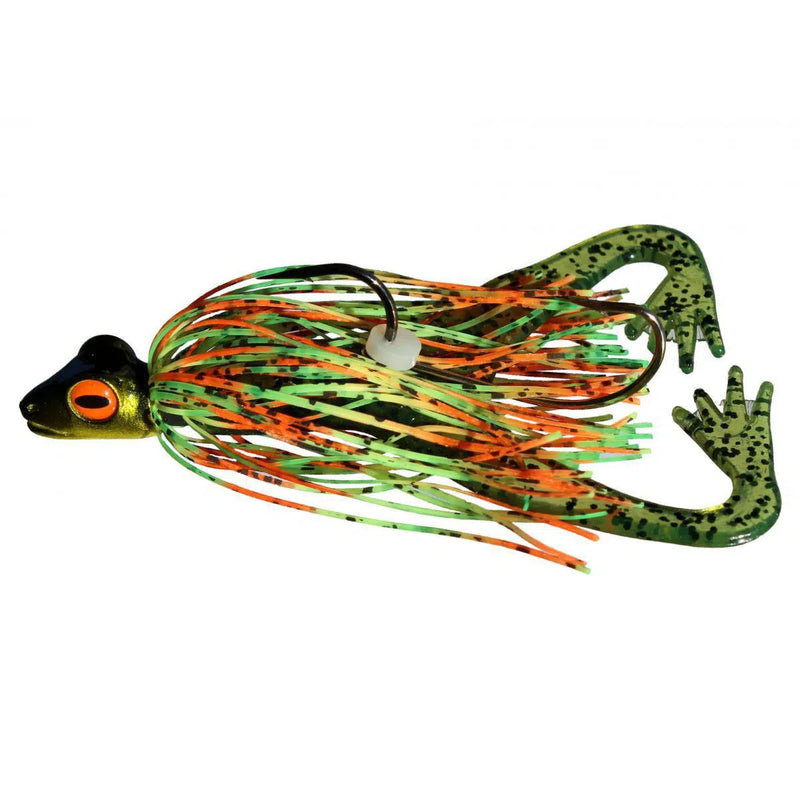 Load image into Gallery viewer, TT FroggerZ Jnr Spinnerbait-Lure - Spinnerbaits & Spinners-Tackle Tactics (TT)-0815 Fire Frog-1/2oz-Fishing Station