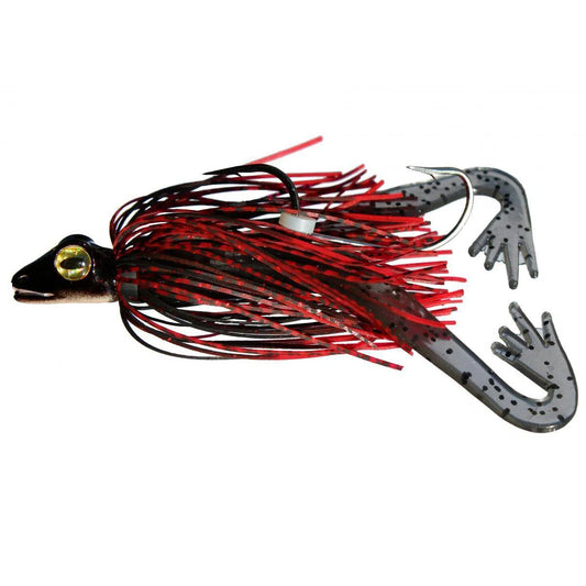 TT FroggerZ Jnr Spinnerbait-Lure - Spinnerbaits & Spinners-Tackle Tactics (TT)-F01 Red/Black-3/8oz-Fishing Station