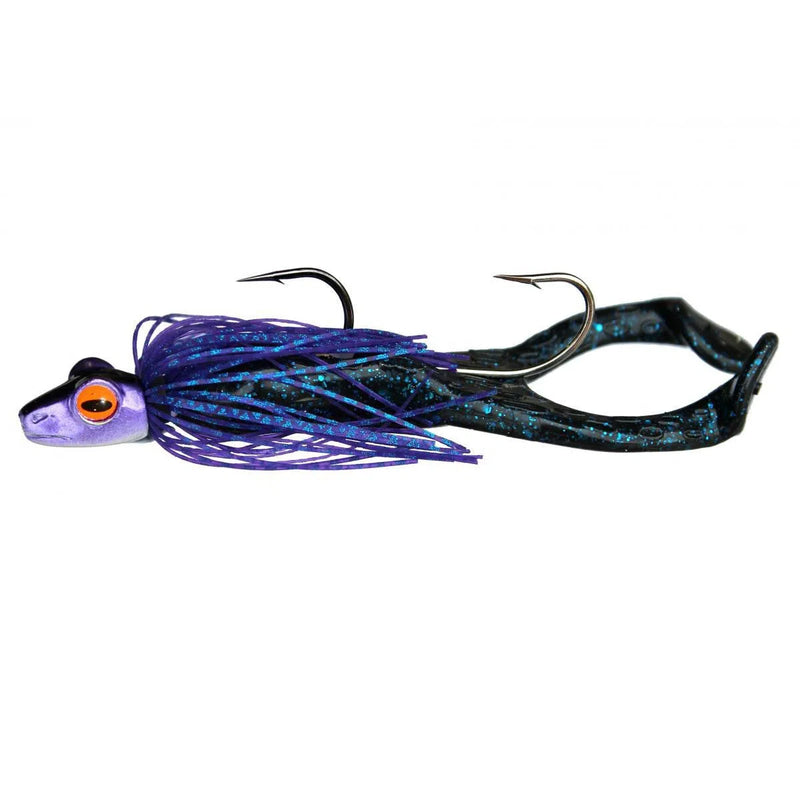 Load image into Gallery viewer, TT FroggerZ Snr Spinnerbait-Lure - Spinnerbaits & Spinners-Tackle Tactics (TT)-F04 Purple Blue-3/4oz-Fishing Station
