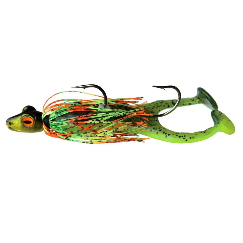 Load image into Gallery viewer, TT FroggerZ Snr Spinnerbait-Lure - Spinnerbaits & Spinners-Tackle Tactics (TT)-F06 Fire Frog-3/4oz-Fishing Station