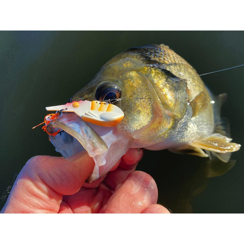 Load image into Gallery viewer, TT Switchprawn+ Blade Lure-Lure - Blades & Vibe-Tackle Tactics (TT)-Disco Prawn-37mm (5.5g)-Fishing Station