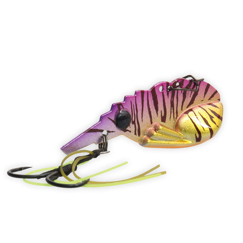 Load image into Gallery viewer, TT Switchprawn+ Blade Lure-Lure - Blades & Vibe-Tackle Tactics (TT)-Disco Prawn-37mm (5.5g)-Fishing Station