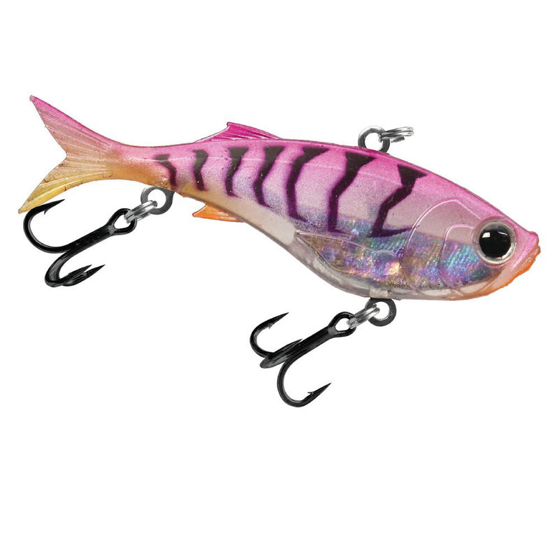 Load image into Gallery viewer, TT Quake Soft Vibe Lure-Lure - Blades & Vibe-Tackle Tactics (TT)-50mm 3.5g-Pink Suji Prawn-Fishing Station