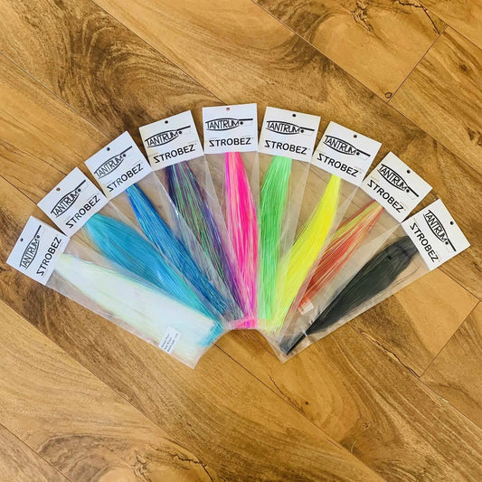 Tantrum Strobez Trolling Lure Skirting Material-Skirt-Tantrum-9"-Pearl-Fishing Station