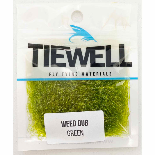 Tiewell Weed Dub-Fly Fishing - Fly Tying Material-Tiewell-Green-Fishing Station