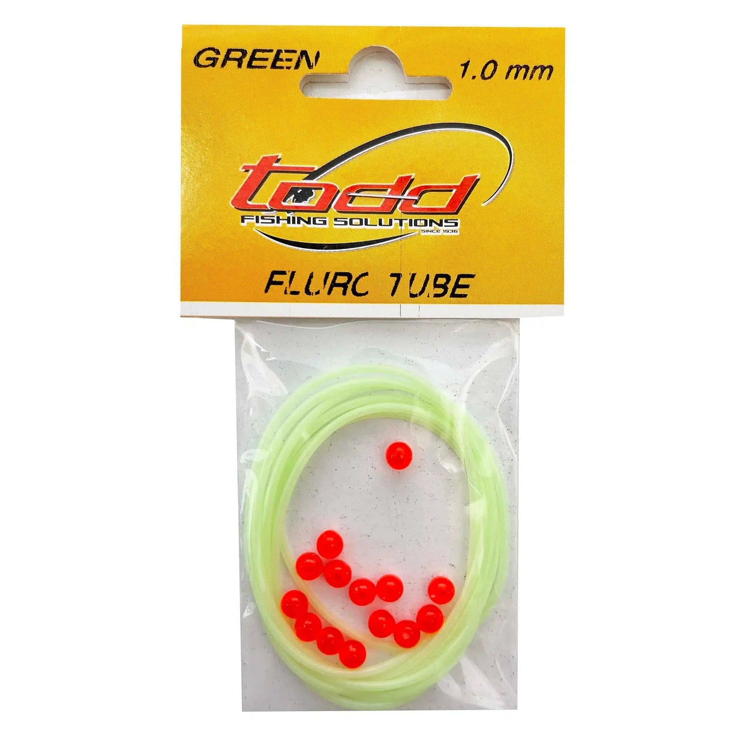 Todd Tubing-Terminal Tackle - Beads & Tubing-Todd-Green-1.0mm-Fishing Station