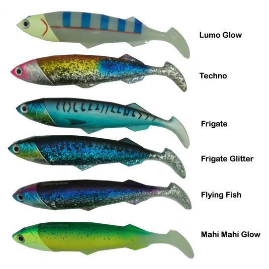 Trophy Hunter Profidgie Tuna Lure - Single-Lure - Soft Plastic-Trophy Hunter-Lumo Glow-Fishing Station