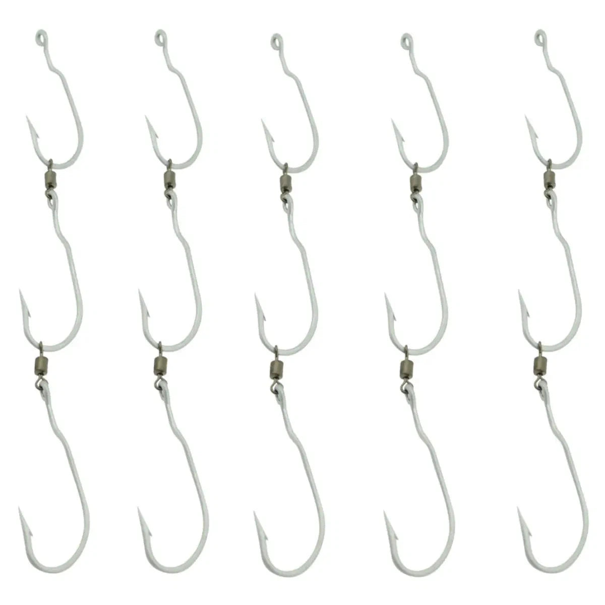 Tru Turn Gang Hooks 3 Hook Rig (5 Rigs)-Hooks - Gang-Tru Turn-Size 1-Fishing Station