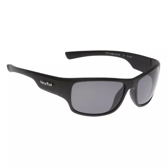 Ugly Fish Tac TR-90 PT9717 Polarised Sunglasses-Sunglasses-Ugly Fish-Matte Black - Smoke (MBL.SM+AR)-Fishing Station
