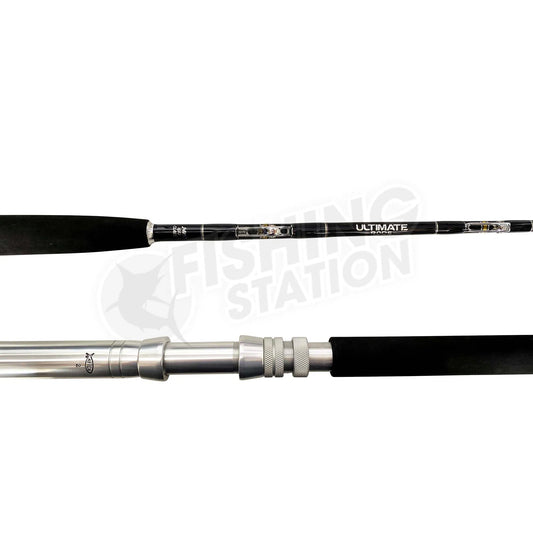 Ultimate Rods Pelagic Series AFTCO Fully Rollered Game Overhead Rod-Rod-Ultimate Rods-10KG - Straight Butt-Fishing Station
