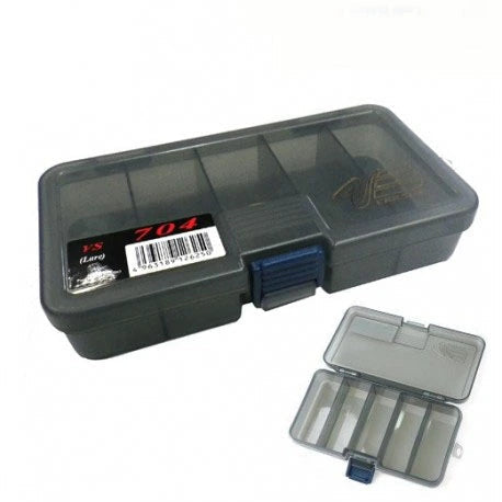 Load image into Gallery viewer, Versus 700 Series Lure Tackle Box - Black-Tackle Boxes & Bags-Versus-6 inch VS-704-Fishing Station