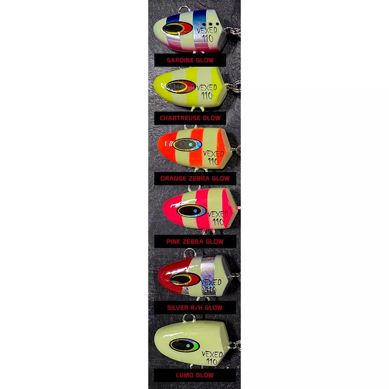 Load image into Gallery viewer, Vexed Dhu Bomb Jighead-Hooks - Jigheads-Vexed-Lumo Glow Spot-40g-Fishing Station