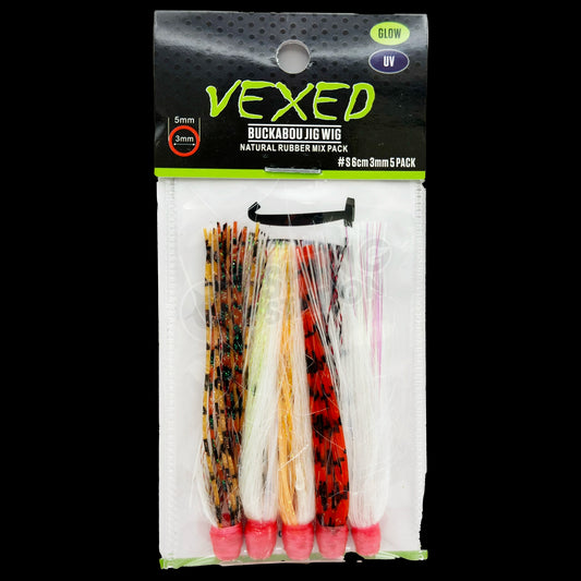 Vexed Buckabou Jig Wig-Hooks - Jigheads-Vexed-5cm 3mm-Fishing Station
