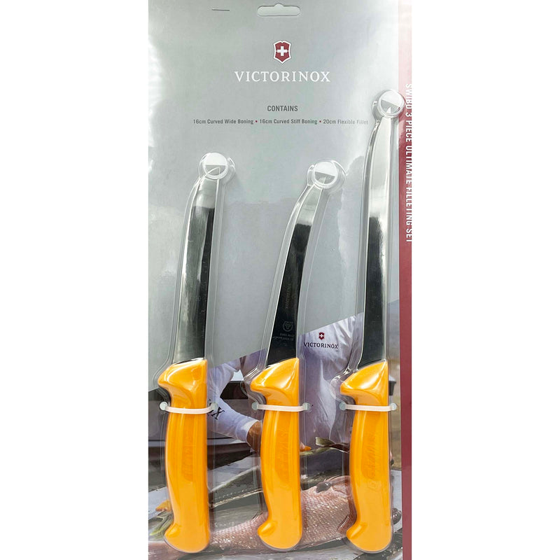 Load image into Gallery viewer, Victorinox Swibo 3 Piece Ultimate Filleting Set Fishing Knives-Tools - Knives-Victorinox-Fishing Station