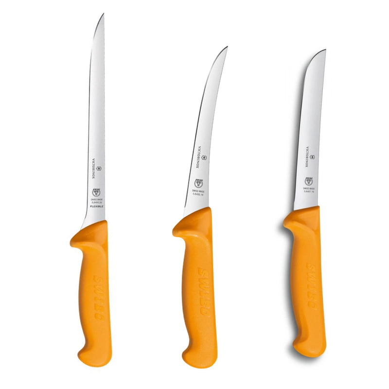 Load image into Gallery viewer, Victorinox Swibo 3 Piece Ultimate Filleting Set Fishing Knives-Tools - Knives-Victorinox-Fishing Station