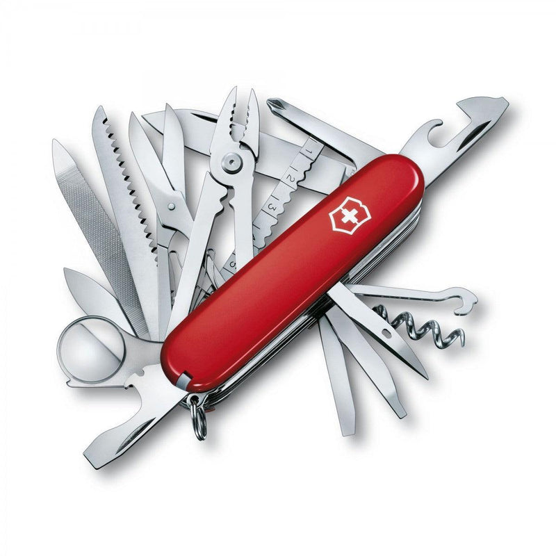 Load image into Gallery viewer, Victorinox Swiss Champion Swiss Army Knife-Tools - Knives-Victorinox-Red-Fishing Station