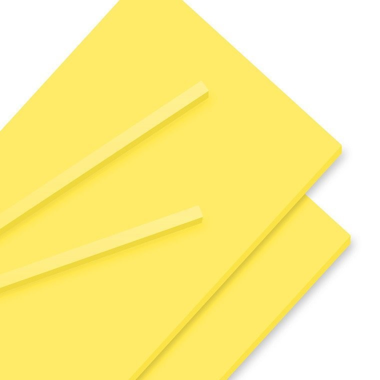 Load image into Gallery viewer, Wapsi Fly Foam 3mm & 1.5mm-Fly Fishing - Fly Tying Material-Wapsi-Yellow-Fishing Station