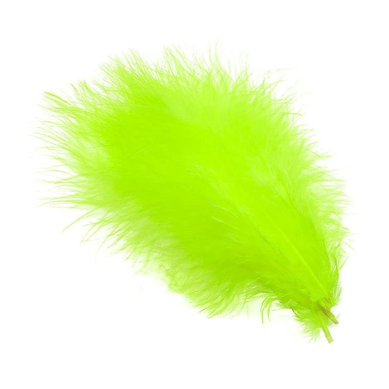 Load image into Gallery viewer, Wapsi Marabou Plumes-Fly Fishing - Fly Tying Material-Wapsi-Fl. Chartreuse-Fishing Station