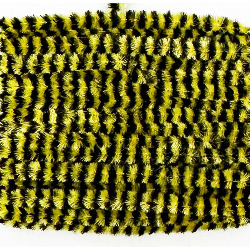 Load image into Gallery viewer, Wapsi Varigated Chenille-Fly Fishing - Fly Tying Material-Wapsi-Black/Yellow-Medium-Fishing Station