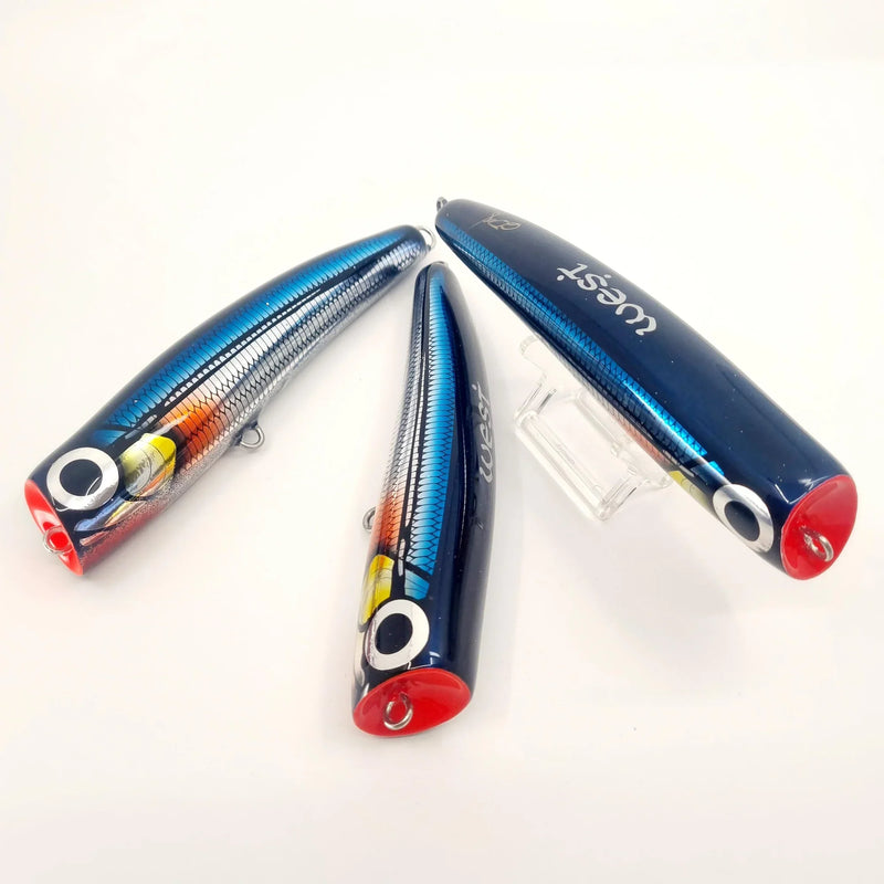 Load image into Gallery viewer, West Coast Poppers Dana Diving Poppers-Lure - Poppers, Stickbaits & Pencils-West Coast Poppers-60g-Kibinago-Fishing Station