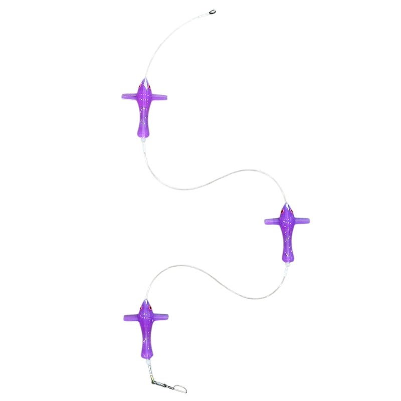 Load image into Gallery viewer, Wolfpack Tackle Custom Rigged Ahi Bird Teaser Chain