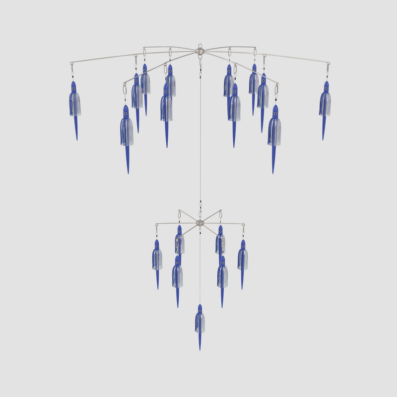 Load image into Gallery viewer, Wolfpack Tackle Marlin Dredge-Teasers-Wolfpack Tackle-Large-Ocean Blue/Crystal Blue-Fishing Station