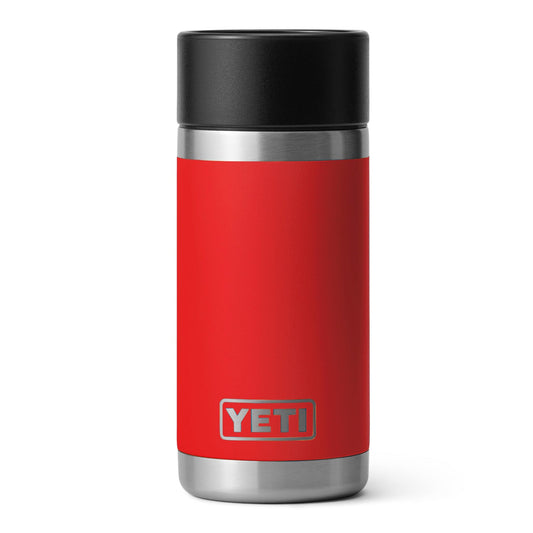 Yeti Rambler 12oz (355ml) Reuseable Bottle with HotShot Cap-Drinkware-Yeti-Rescue Red-Fishing Station